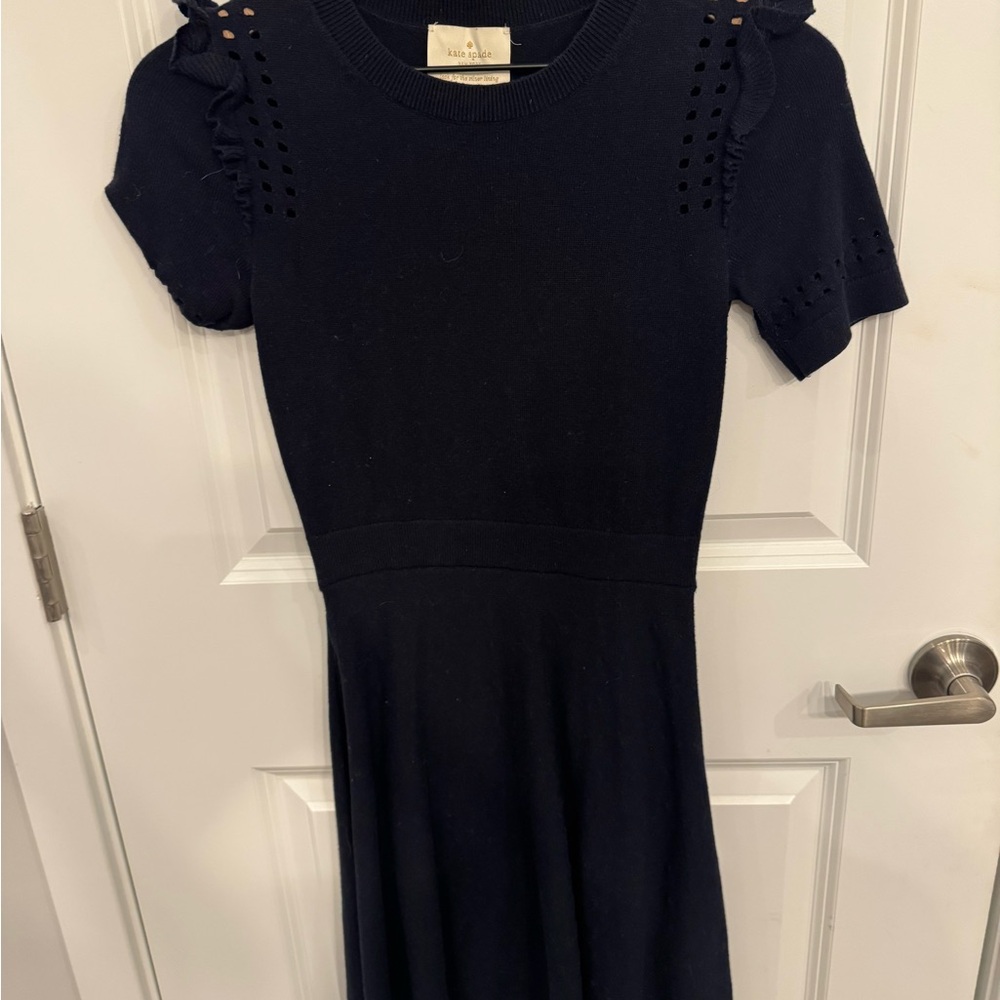 Kate Spade Navy Midi Sweater Dress